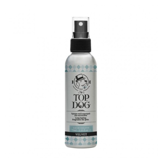 Top Dog Velvet Άρωμα Καλλωπισμού Για Κατοικίδια 75ml