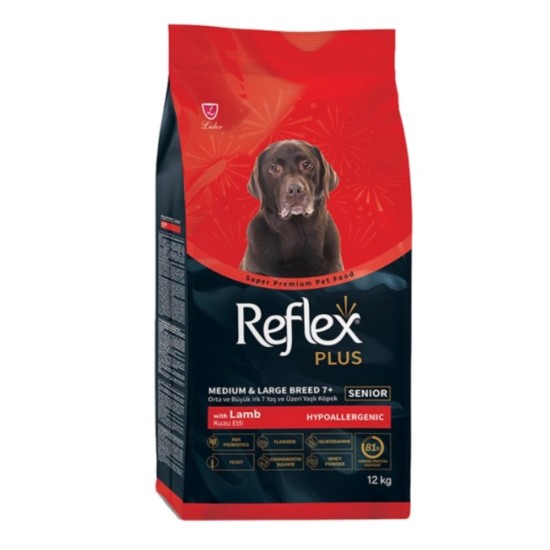 Reflex Plus Medium Large Senior Lamb 12kg
