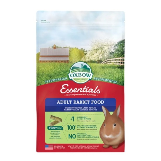 Oxbow Πλήρης τροφή Adult Rabbit 2.28kg OX353200