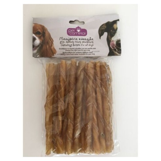 Pet Camelot Στριφτό Sticks 12,7cm 7gr 20τεμ  1035-1P