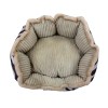 Pet Camelot Κρεβάτι Ζέβρα με Μαξιλάρι 2 Όψεων 60*50*19cm