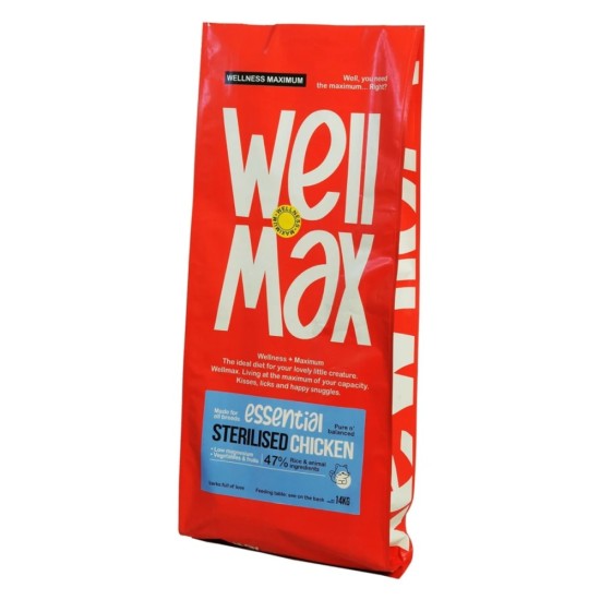 Wellmax Essential Cat Sterilised Chicken 14kg
