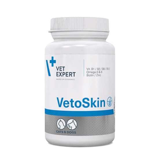 Vet Expert Vetoskin Small Breeds 60 Twist Off Caps