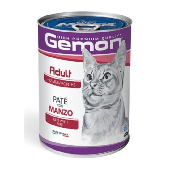Gemon Cat Adult Κονσέρβα με Μοσχάρι 400gr