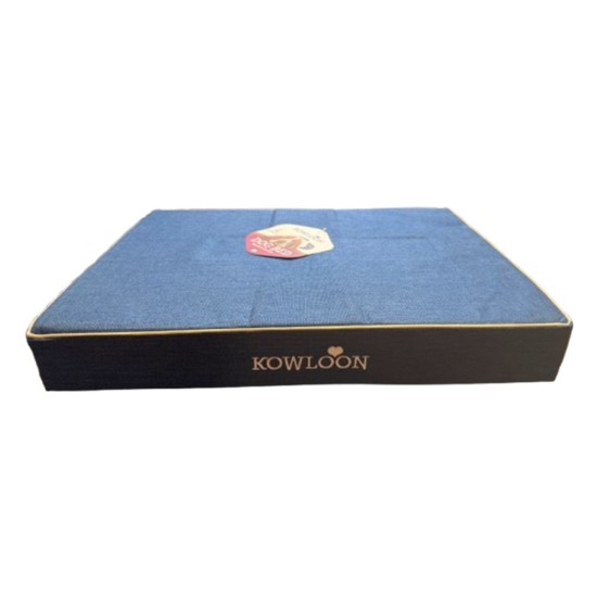Kowloon Στρωματάκι Σκύλου και Γάτας Μπλε 60x47x8cm 51.12.017
