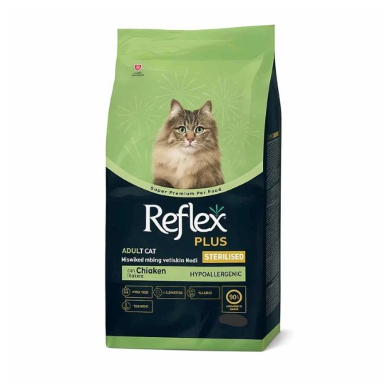 Reflex Plus Adult Cat Sterilised με Κοτόπουλο 1.5kg