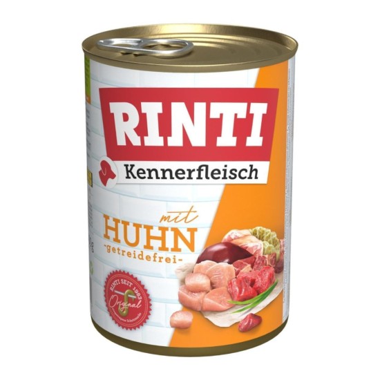 Rinti Kennerfleisch Κονσέρβα Σκύλου Chicken 400gr