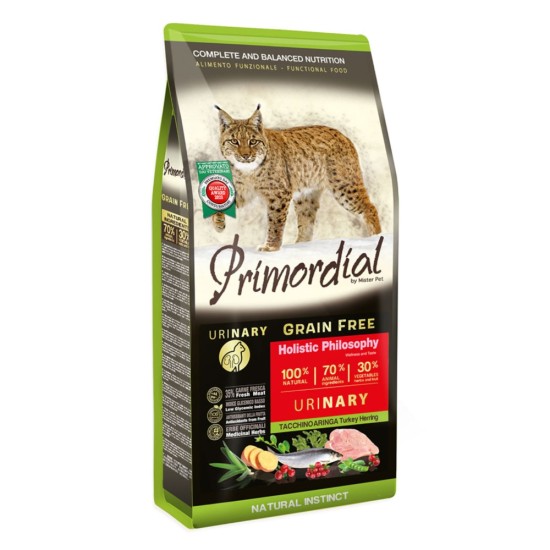 Primordial Cat Grain Free Urinary Turkey Herring 2kg