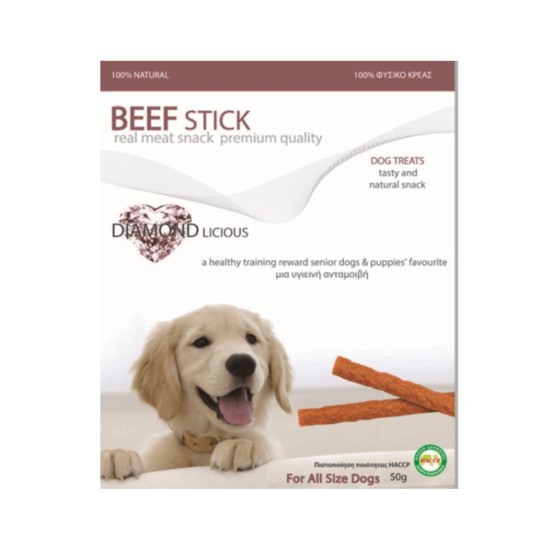 Pet Camelot Λιχουδιά Σκύλου Stick από 100% Μοσχάρι 50gr 1428