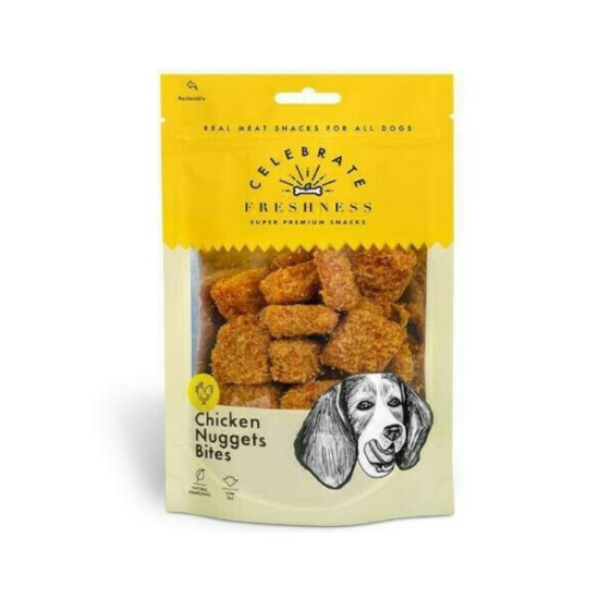 Celebrate Freshness Chicken Nuggets Bites Λιχουδιές Σκύλου 100gr