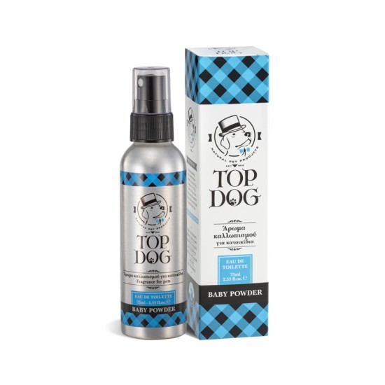 Top Dog Baby Powder Άρωμα Καλλωπισμού Για Κατοικίδια 75ml