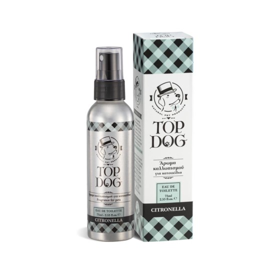 Top Dog Citronella Άρωμα Καλλωπισμού Για Κατοικίδια 75ml