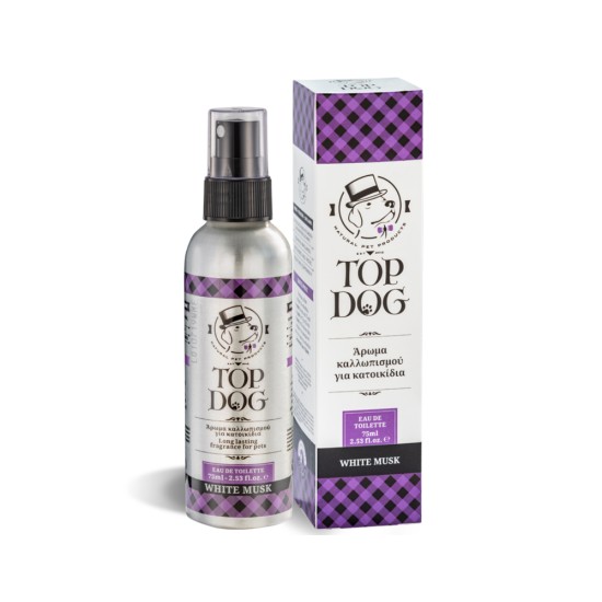 Top Dog White Musk Άρωμα Καλλωπισμού Για Κατοικίδια 75ml