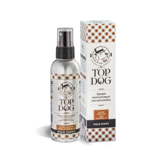 Top Dog Wild Poppy Άρωμα Καλλωπισμού Σκύλου 75ml