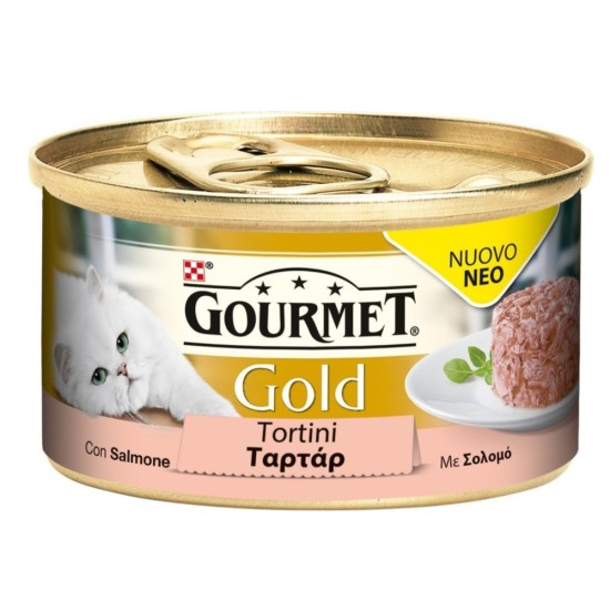 Purina Gourmet Gold Σολομός Ταρτάρ 85gr