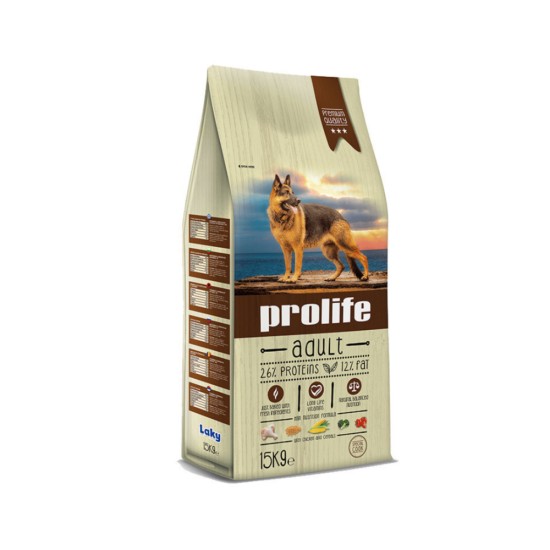 Laky Prolife Adult 15kg Ξηρά Τροφή για Ενήλικους Σκύλους