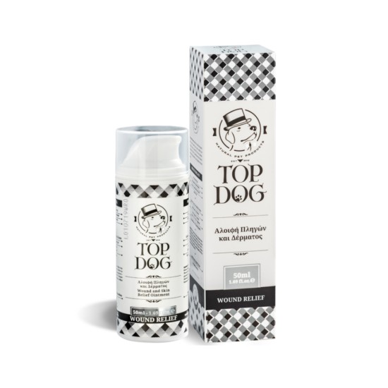 Top Dog Wound Relief Αλοιφή Πληγών Δέρματος Σκύλου 50ml