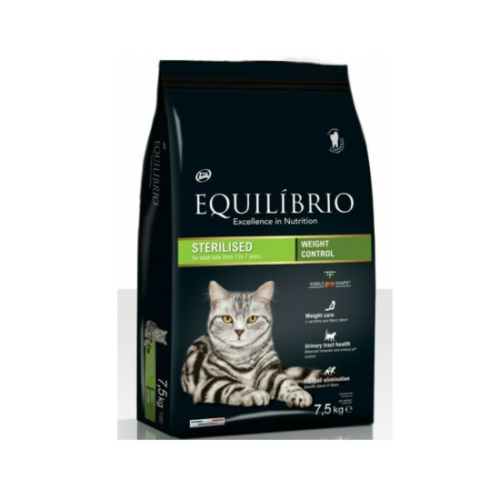 Equilibrio Sterilised Weight Control με Κοτόπουλο 2kg