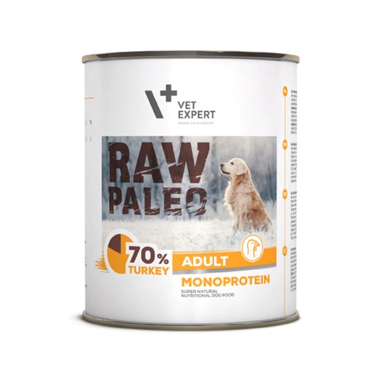 Raw Paleo wet Adult turkey 400 gr