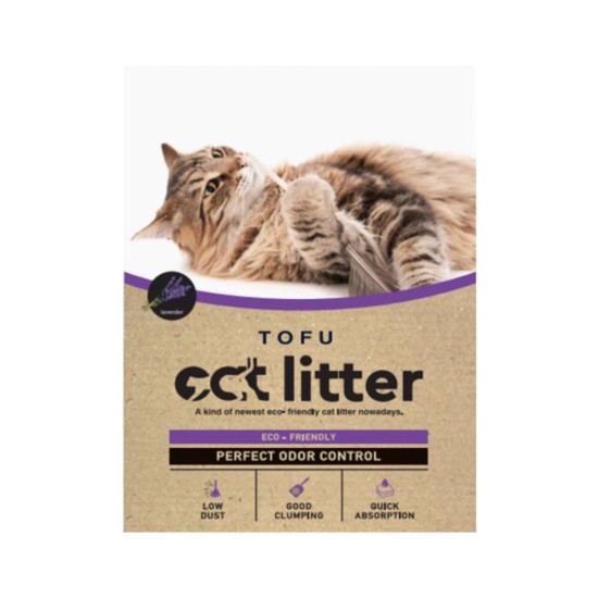 Pet Camelot Tofu Cat Litter Lavender 2,5kg