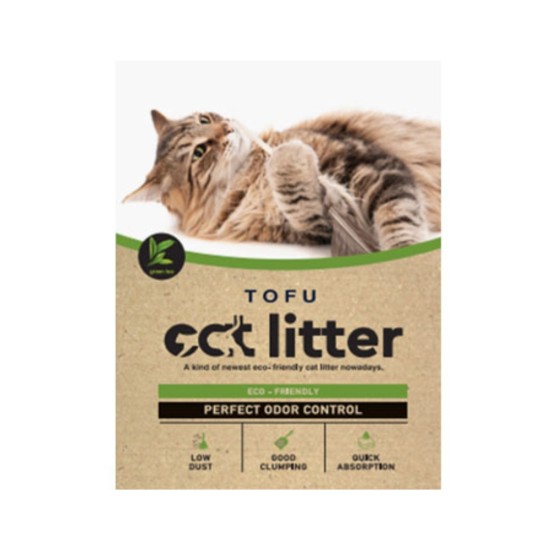 Pet Camelot Tofu Cat Litter Green Tea 2,5kg