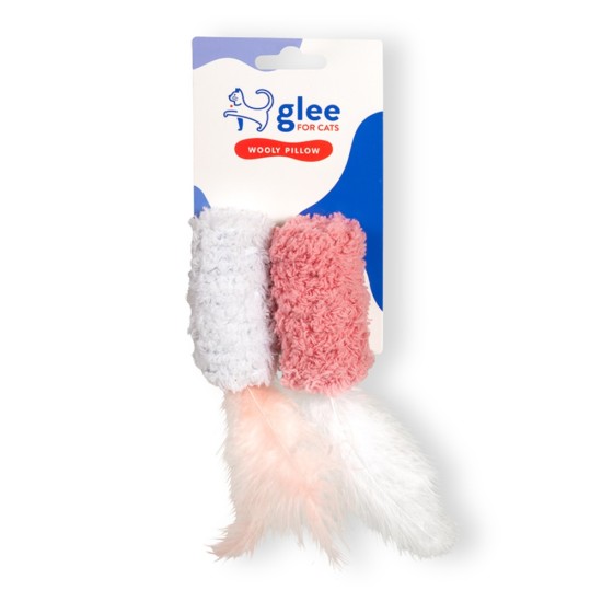 Glee Παιχνίδι Γάτας Wooly Pillow Twins 8*4cm 91106