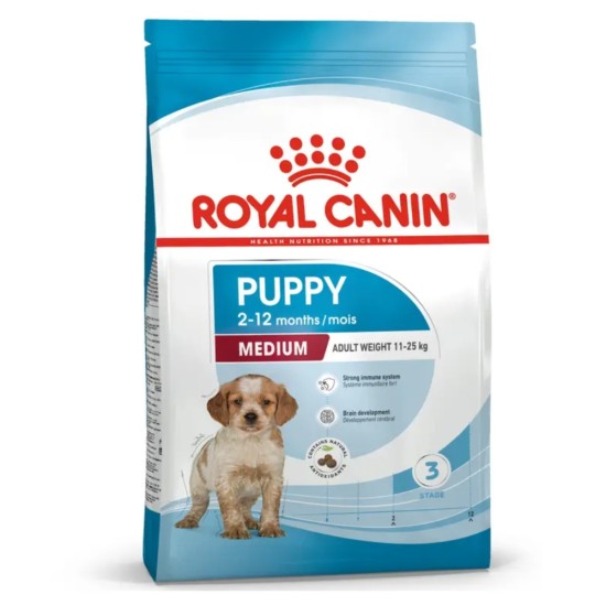Royal Canin Medium Puppy 15kg (-15%)