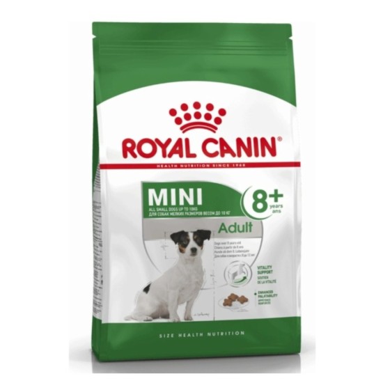 Royal Canin Mini Adult 8+ 8kg (-15%)