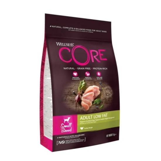 Wellness Core Adult Small Breed Low Fat 1.5kg