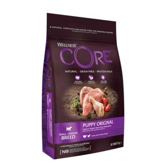 Wellness Core Puppy Original Medium Small Breed 1.5kg