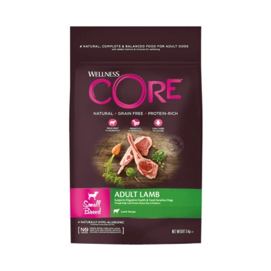 Wellness Core Adult Small Breed Lamb 1.5kg