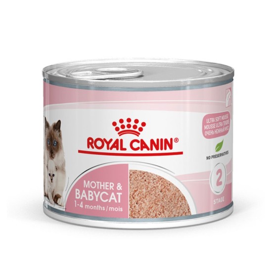 Royal Canin Mother & Babycat Ultra soft mousse 195gr