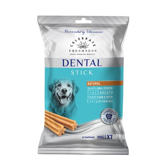 Celebrate Freshness Dental Multipack Sticks Natural Small 4X110gr 28pcs