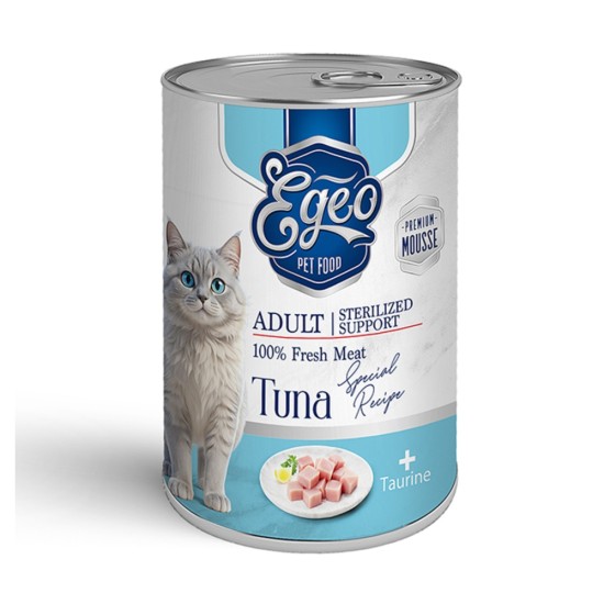 Egeo Adult Cat Τόνος σε μους 375gr