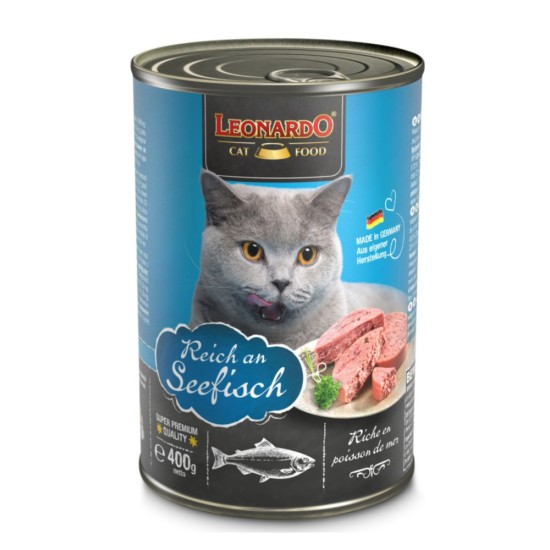Leonardo Κονσέρβα Cat Adult Ocean Fish 400gr