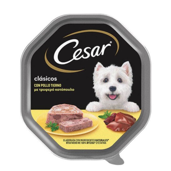 Cesar Κονσερβάκι Σκύλου με Κοτόπουλο 150gr