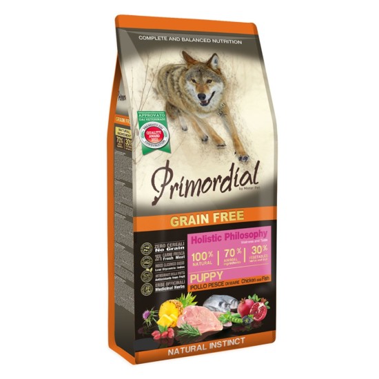 Primordial Dog Puppy Chicken & Sea Fish 2kg