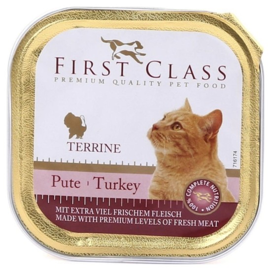First Class Cat Terrine Γαλοπούλα 100gr