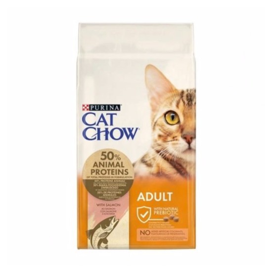 Purina Cat Chow Adult Σολομός & Τόνος 15kg