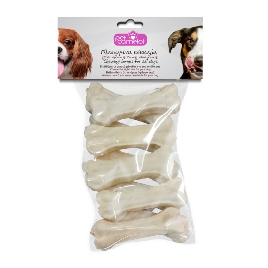 Pet Camelot Συμπαγές Κόκκαλο Ασβεστίου 7,62cm/20gr/10τμχ 1008-1P