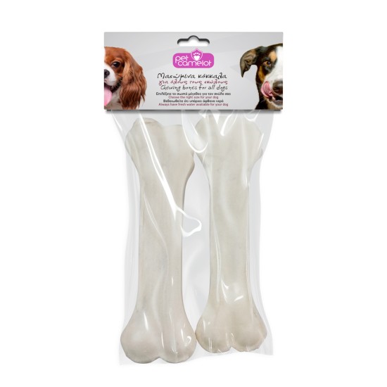 Pet Camelot Συμπαγές Κόκκαλο Ασβεστίου 16,5cm/100gr/2τμχ 1008-4Ρ