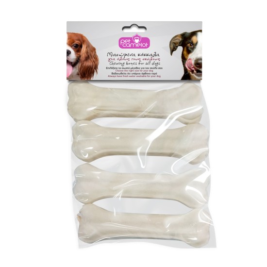 Pet Camelot Συμπαγές Κόκκαλο Ασβεστίου 12,7cm/50gr/4τμχ 1008-3P