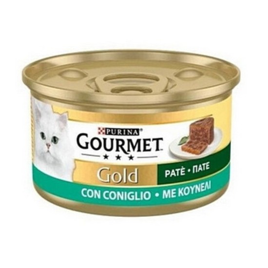 Purina Gourmet Gold Κουνέλι Πατέ 85gr
