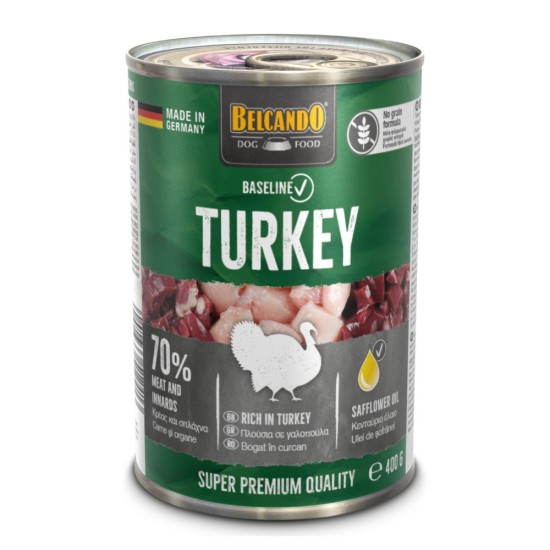 Belcando Baseline Turkey Κονσέρβα Σκύλου 400gr
