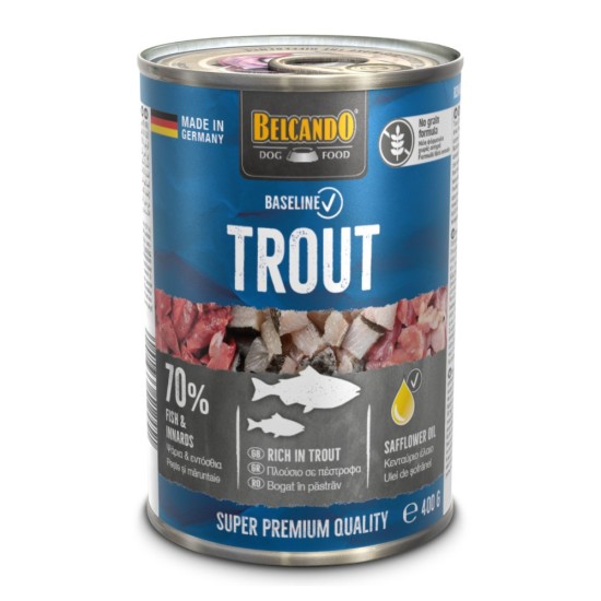 Belcando Baseline Trout Κονσέρβα Σκύλου 400gr