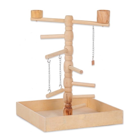 Glee Σταντ Πτηνών Wooden Playground 41X41X55cm 91278