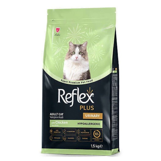 Reflex Plus Cat Adult Urinary για Ενήλικες Γάτες με Ευαίσθητο Ουροποιητικό με Κοτόπουλο 15kg