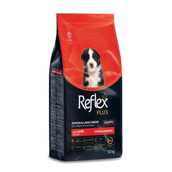 Reflex Puppy Medium Large Lamb 12kg