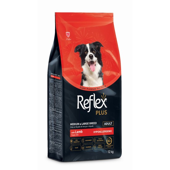 Reflex Plus Adult Medium Large Lamb 12kg