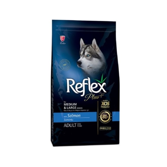 Reflex Plus Adult Medium/Large 12kg με Σολομό